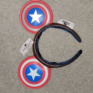 Disney Parks Captain America mickey ears